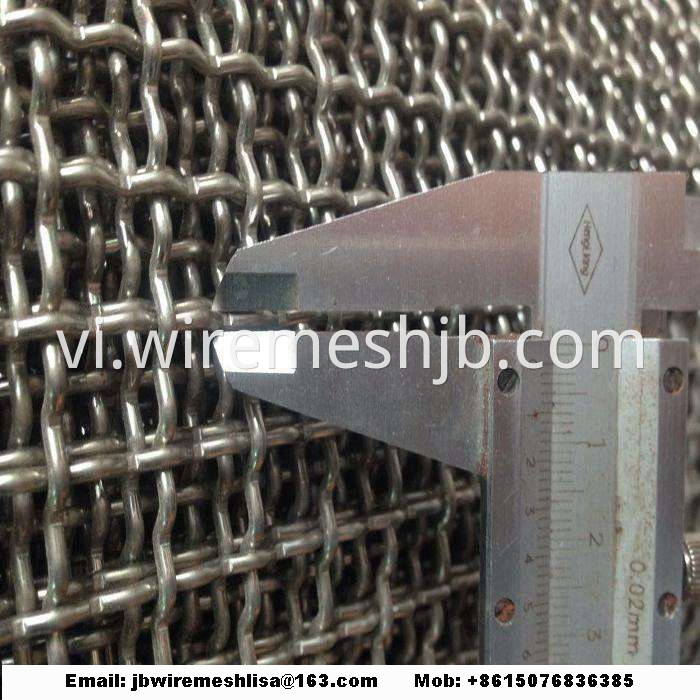 304 Stainless Steel Crimped Wire Mesh